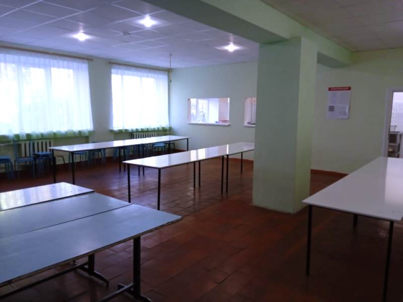 Обеденный зал.